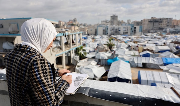 تواجه نساء غزة المطلقات فجوة خطيرة بين النظريات والتطبيق العملي (أ ف ب)