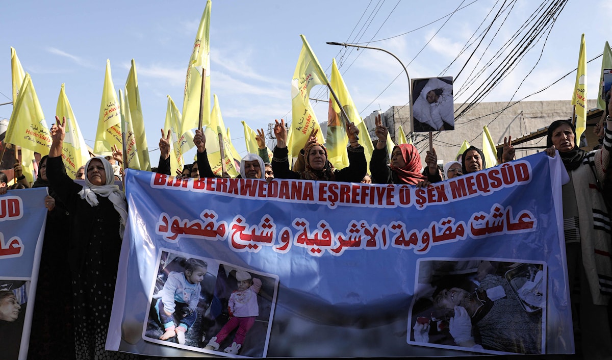 «قسد» لن تنجرّ خلف حملات التضليل (أ ف ب)