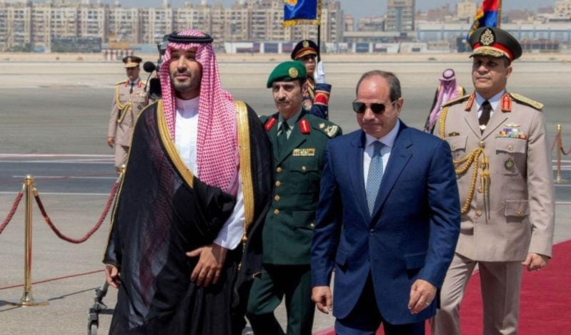 تقتصر أدوار العسكريين المصريين على «تقديم المساعدات التقنية والفنية للقوات السعودية» (أ ف ب)