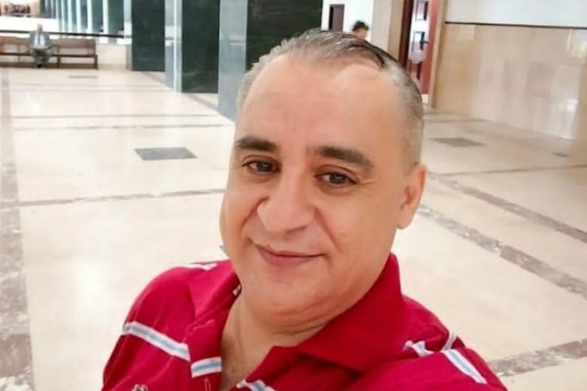  الناشط في مجال مكافحة الفساد في وزارة التربية هارون فرحات. (من الويب)