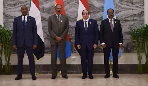 أكدت القمة الرباعية التشاورية رفض الإضرار بدولتَي مصب النيل (الرئاسة المصرية)