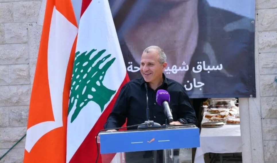 باسيل متحدثاً خلال جولة في قضاء جبيل (من الويب)