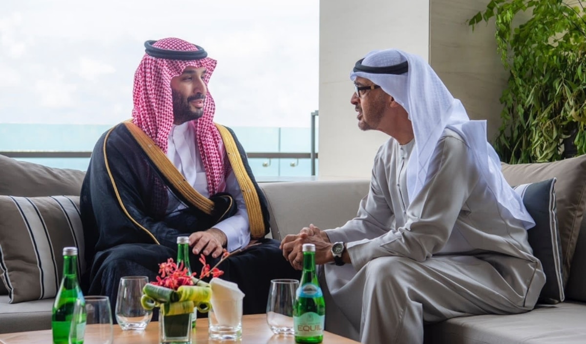 النهج التصادمي بين السعودية والإمارات مستمر (أ ف ب)