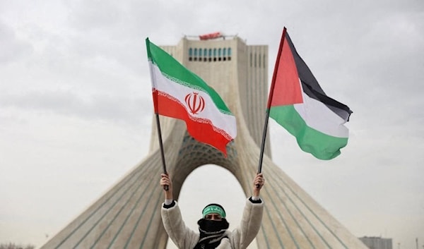 من الاحتفالات أمس في طهران بالذكرى الـ47 لانتصار الثورة (عن الويب)