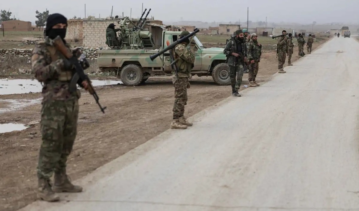 لا تزال واشنطن تحتفظ بحضور غير مباشر عبر فصيل «جيش سوريا الحرة» (من الويب)