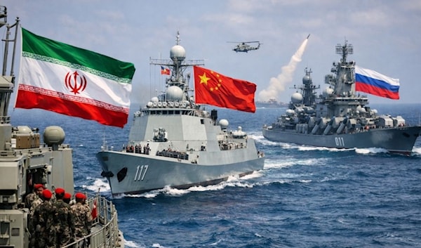تجري إيران باستمرار مناورات بحرية في الخليج بمشاركة الحلفاء (من الويب)