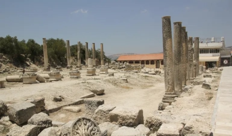 موقع سبسطية الأثري (من الويب)