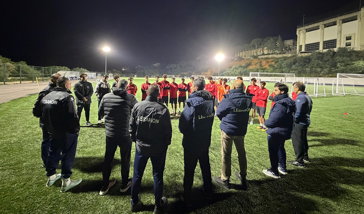 يلعب منتخب لبنان في المجموعة الثالثة إلى جانب منتخب الكويت المستضيف ومنتخب فلسطين (موقع الاتحاد اللبناني)