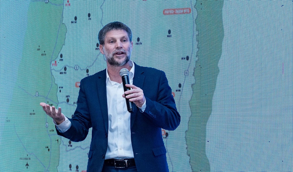 اعتبر سموتريتش أن «الحكومة المقبلة ستكون مطالَبة بتفكيك فكرة إقامة دولة فلسطينية (من الويب)