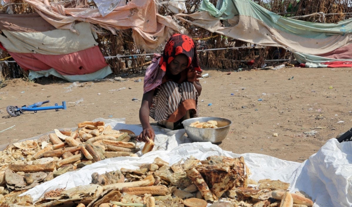 رمضان يحل مع معالم مجاعة في اليمن (أ ف ب)