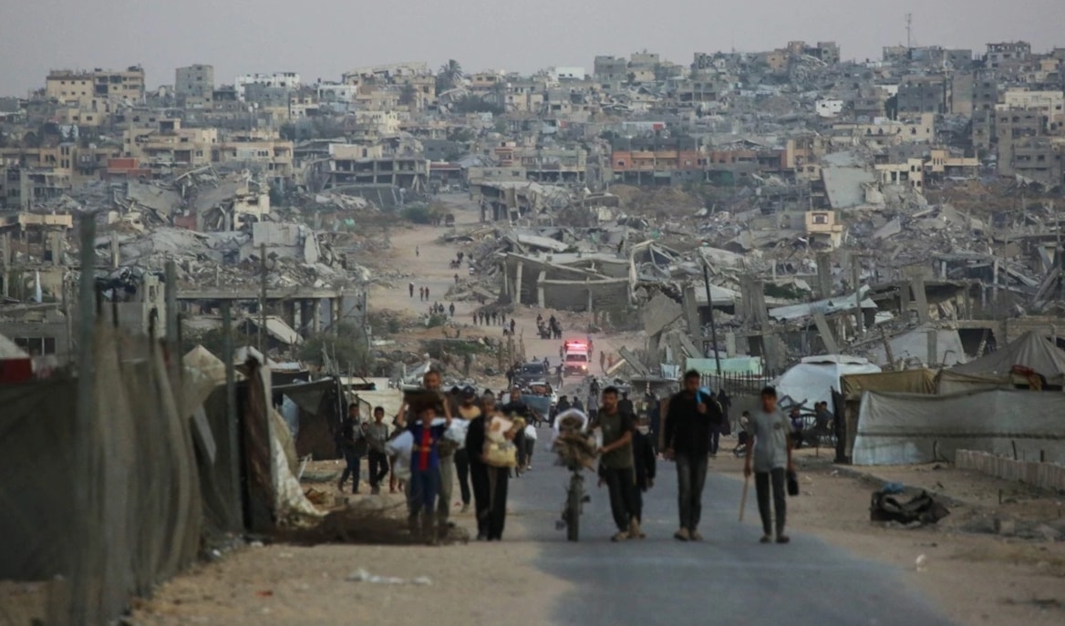 يُفترض وصول «القوة الدولية» وتفعيل عملها بحلول شهر أيار المقبل (أ ف ب)