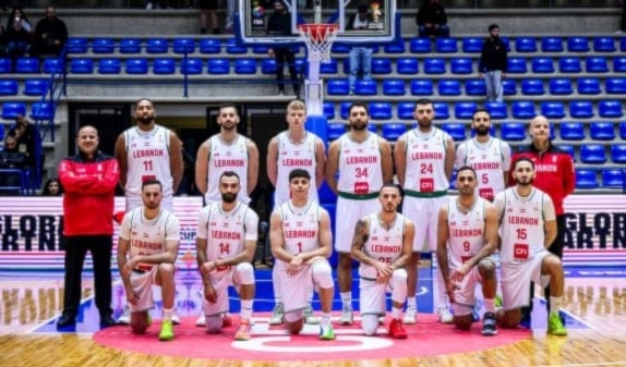 فوز كبير للبنان على السعودية(94 - 64)