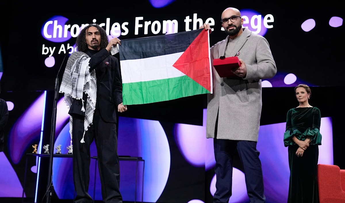 المخرج السوري الفلسطيني عبد الله الخطيب  في ختام «مهرجان برلين السينمائي الدولي»