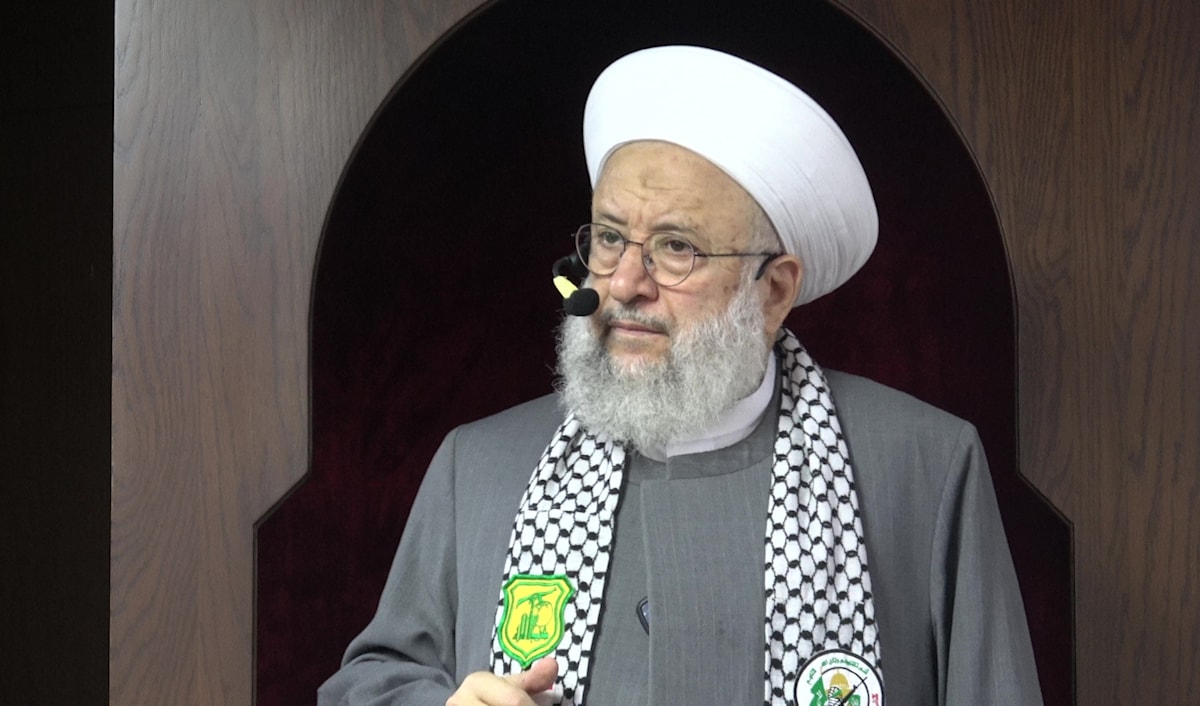 أدان حمود مؤتمر «صناعة السلام: مسار نحو استقرار لبنان» (من الويب)