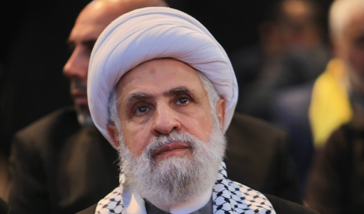 رأى الشيخ قاسم أن ذريعة إبطال القوة ليست سوى مقدّمة لإنهاء وجودنا (هيثم الموسوي)