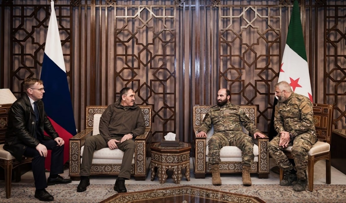 تُركز زيارة الوفد الروسي إلى دمشق على تطوير التعاون العسكري الثنائي (سانا)