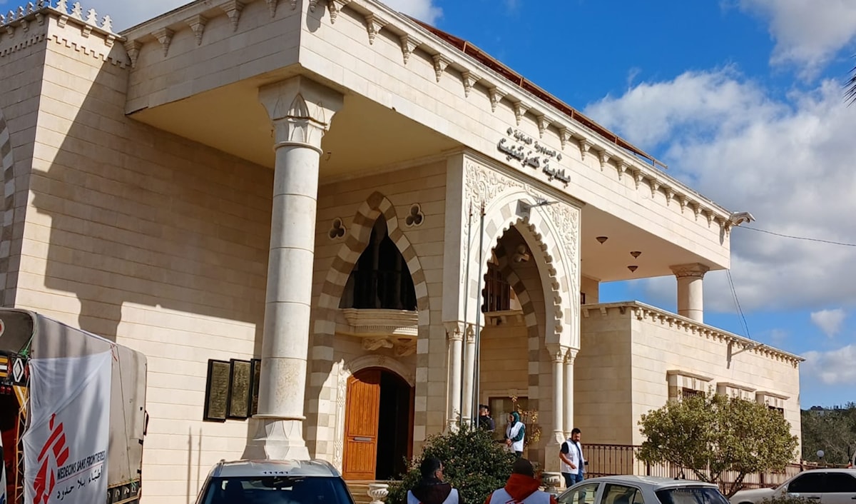 بين استعادة الحياة واستمرار القصف: «أطباء بلا حدود» تستجيب لغارات كفرتبنيت