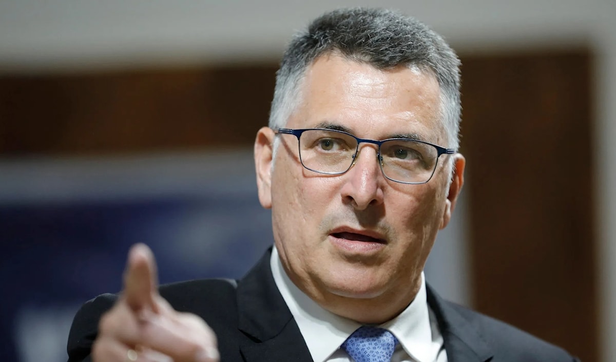 وزير الخارجية الإسرائيلي جدعون ساعر. (من الويب)