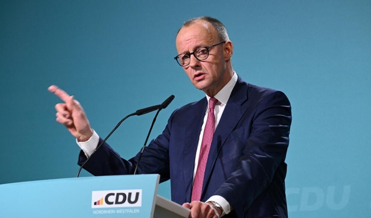 المستشار الألماني فريدريش ميرتس (من الويب)