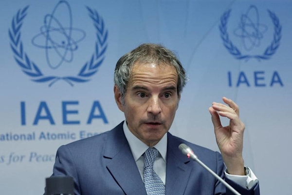 مدير الوكالة الدولية للطاقة الذرية رافاييل غروسي (من الويب)