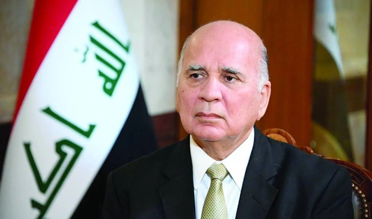 شدد حسين على ضرورة «وقف جميع الهجمات على الأراضي العراقية» (من الويب)