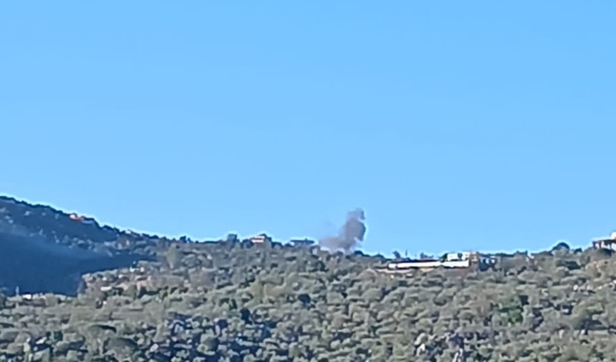 قصف مدفعي استهدف الأطراف بين الهبارية وكفرحمام (من الويب)