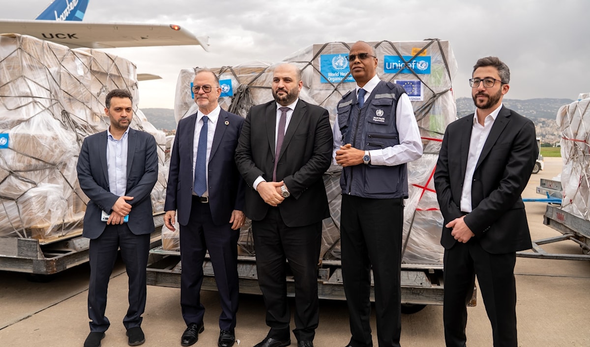 تتضمن الشحنة 35.8 طناً من المساعدات (من الويب)