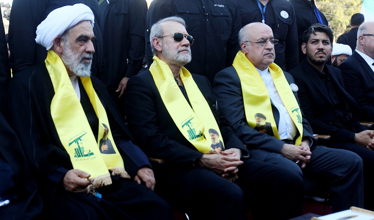 أدان حزب الله اغتيال أمين المجلس الأعلى للأمن القومي الإيراني علي لاريجاني (مروان بو حيدر)