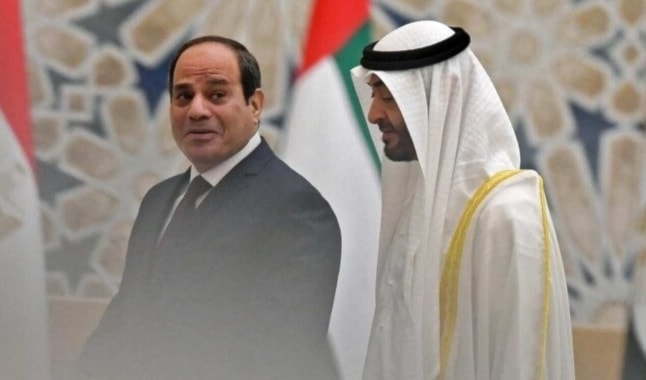 جدّد السيسي إدانته لما سماه «الاعتداءات الإيرانية السافرة» على الإمارات (أرشيفية)