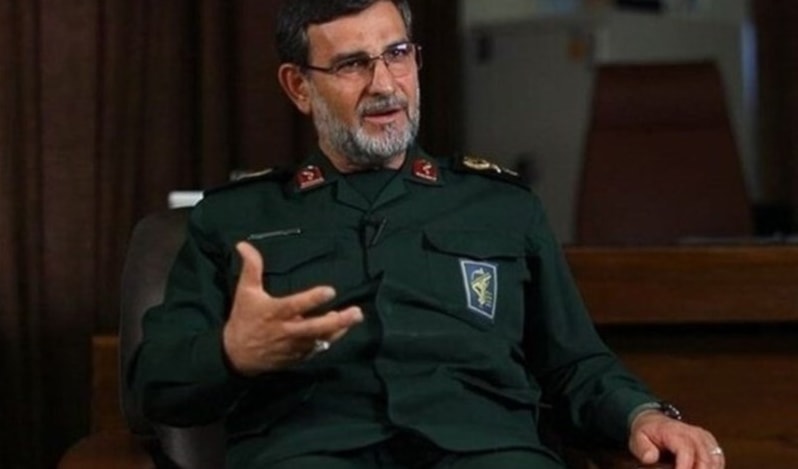 قائد القوات البحرية الإيرانية الشهيد علي رضا تنغسيري (تسنيم)