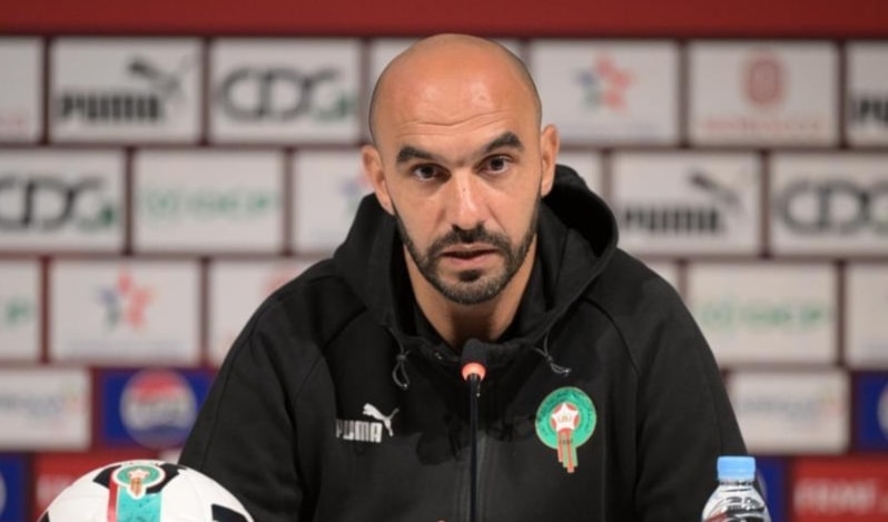 وليد الركراكي يودّع المنتخب المغربي