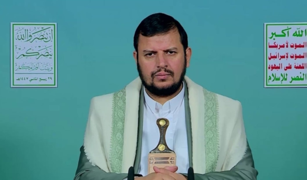 جدّد الحوثي تأكيد وقوف صنعاء إلى جانب إيران (من الويب)