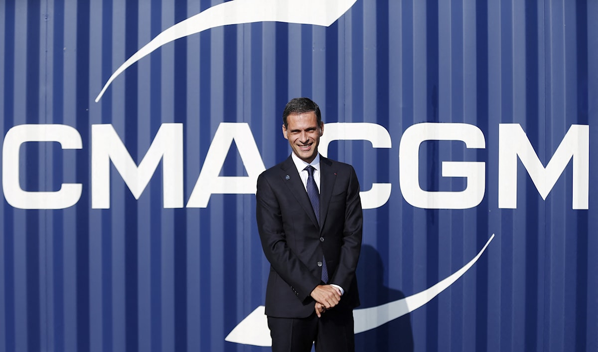 CMA CGM المملوكة من روولف سعادة لا يناسبها ان يبقى شركاء لها ضمن مجموعة فتال (من الويب)