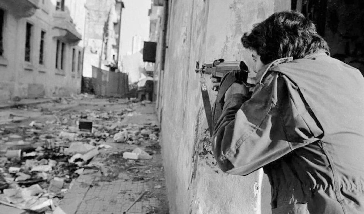 بيروت في 4 كانون الثاني (يناير) 1982 (أ ب)