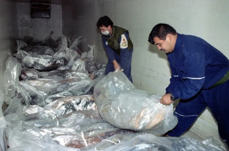 صور ضحايا مجزرة قانا