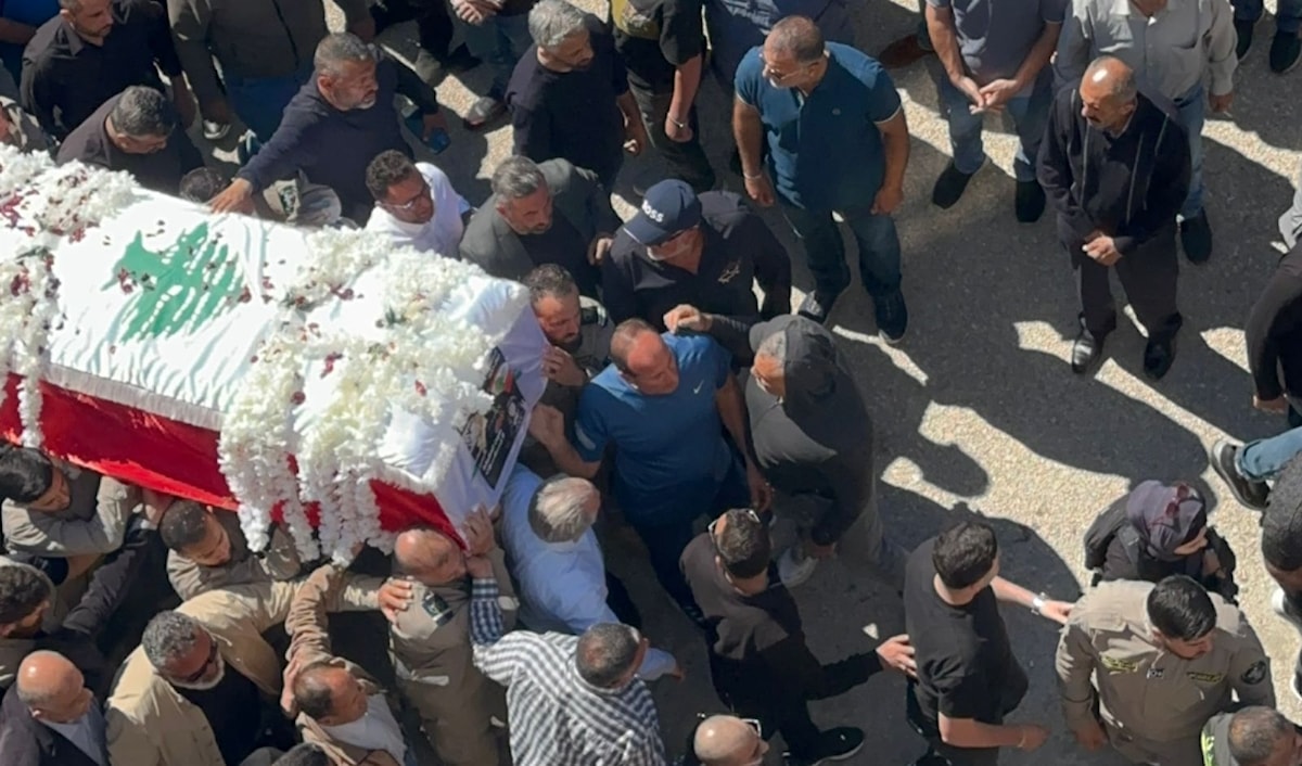 من تشييع الشهيدة إلى مثواها الأخير في البيسارية (الأخبار)