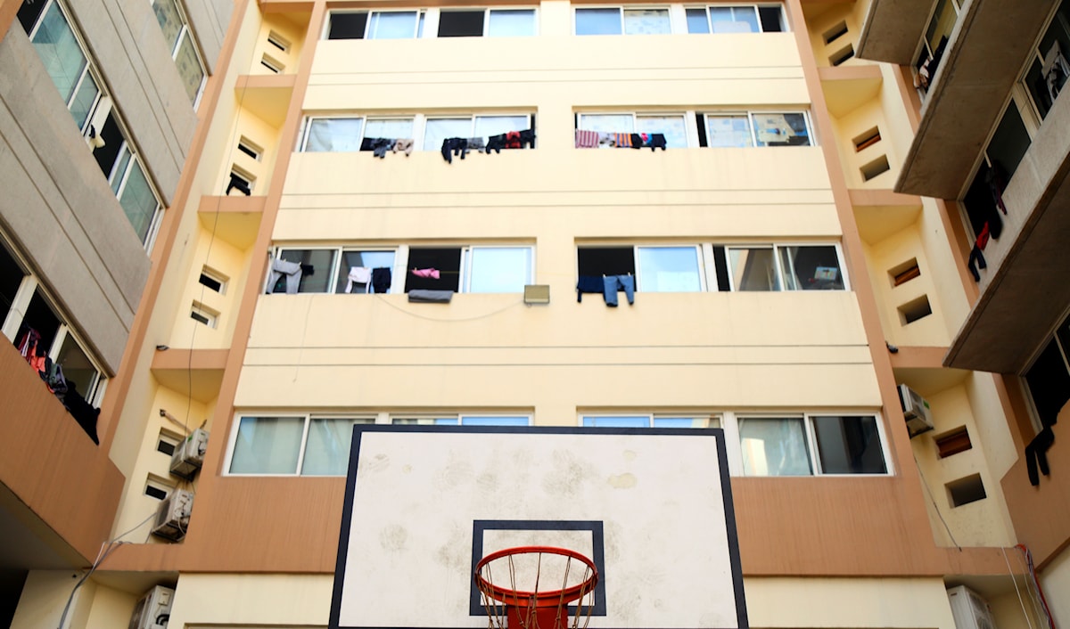 مدرسة في بيروت معتمدة كمركز نزوح (مروان بو حيدر)