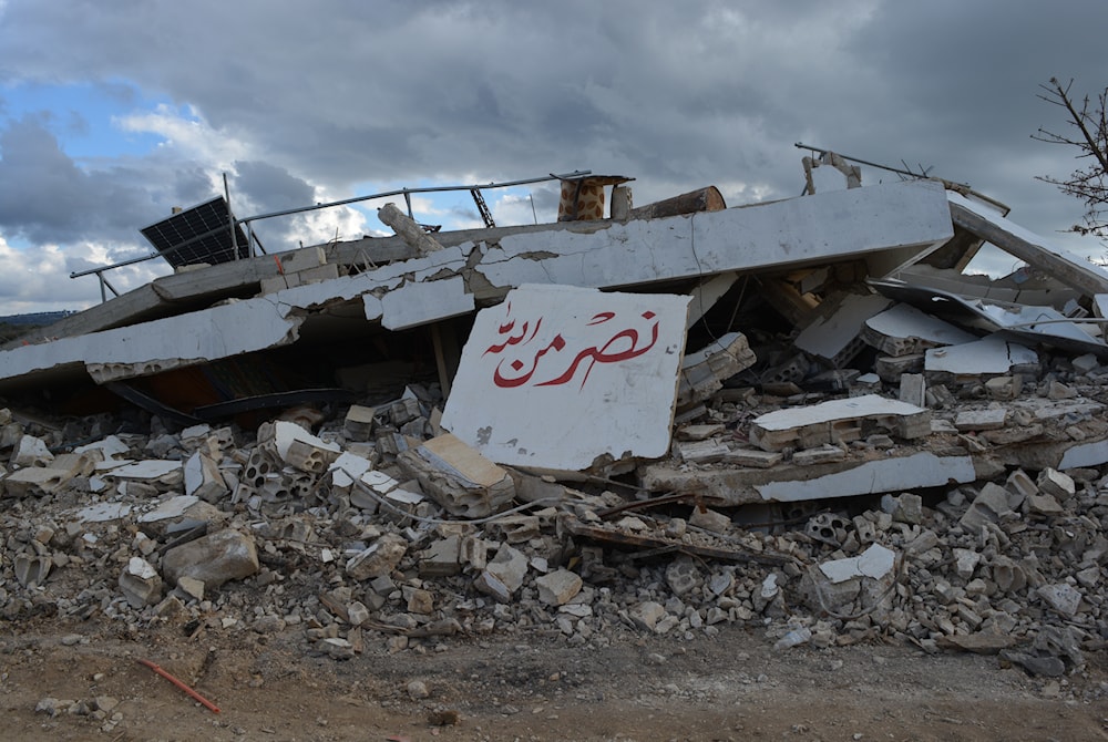 من قرية طير حرفا المدمرة في حرب 66 يوماً عام 2024