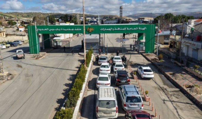 عادت الحركة للمعبر الحدودي مع لبنان (هيئة المنافذ السورية)