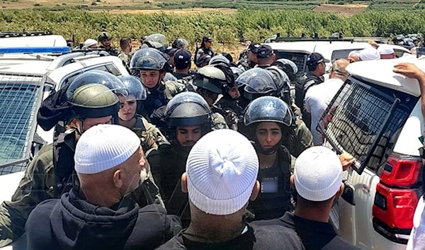 شهدت منطقة الجولان السوري المحتل موجة جديدة من التوتر (من الويب)