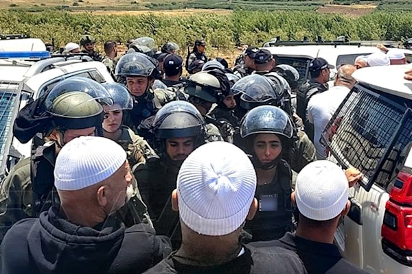 شهدت منطقة الجولان السوري المحتل موجة جديدة من التوتر (من الويب)