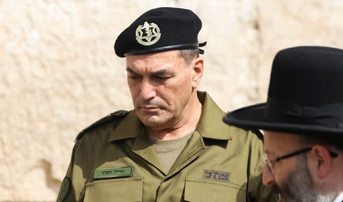 رئيس أركان جيش الاحتلال الإسرائيلي إيال زامير (من الويب)
