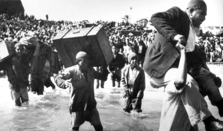 تهجير الشعب الفلسطيني عام 1948 (من الويب)