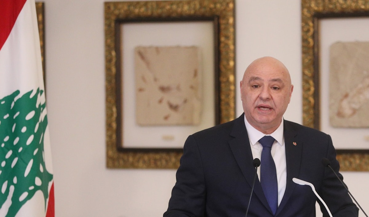 دعا عون الجميع إلى إبقاء الخلافات في وجهات النظر ضمن إطارها السياسي (مروان بو حيدر)
