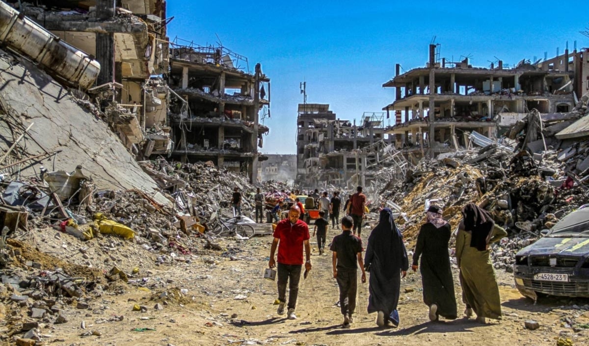 حذّرت حركة «حماس» من محاولة جيش العدو الإسرائيلي تكريس «الخط البرتقالي» في غزة (من الويب)