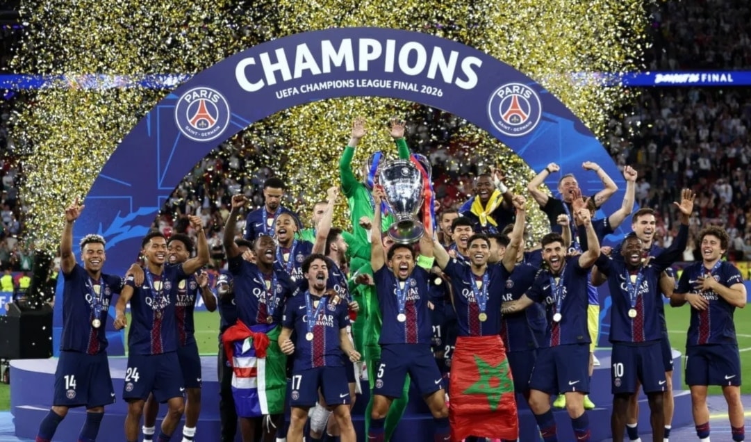 بهذا التتويج، حافظَ النادي الباريسي على لقبه الأوروبي، محققاً كأس دوري أبطال أوروبا الثاني في تاريخه بعد أوّل الموسم الماضي.