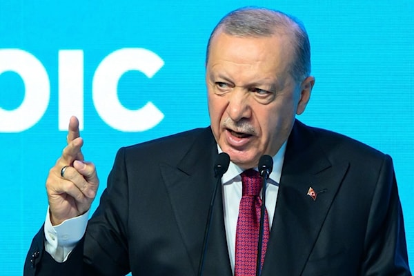 إردوغان يشن أقوى هجوم على إسرائيل (من الويب)