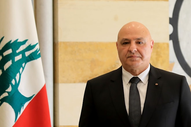 عون: لبنان يأمل أن يشكل هذا التطور بداية مسار أوسع يعزز الاستقرار في المنطقة (هيثم الموسوي)