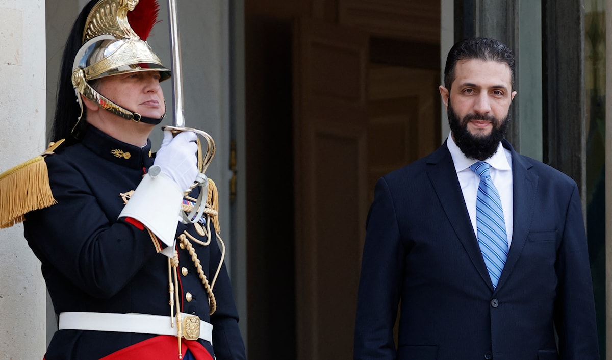 تعوّل الولايات المتحدة على جملة من الملفات  التي تستطيع أن تضغط من خلالها على الشرع (أ ف ب)