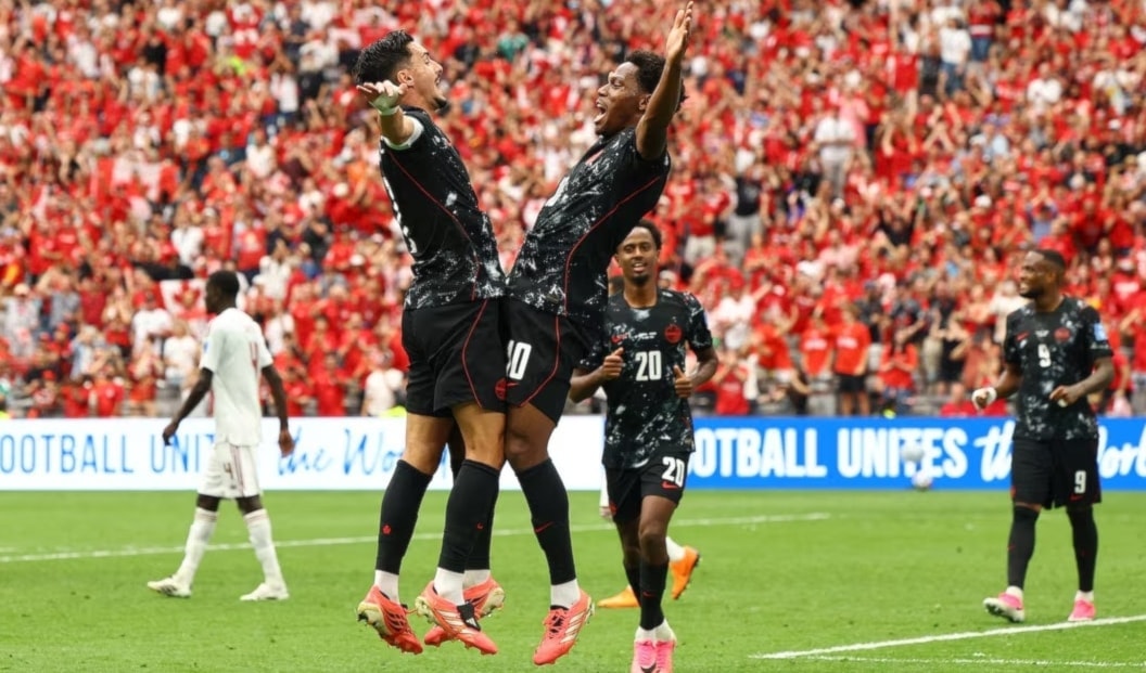 وصلَ المنتخب الكندي إلى النقطة الرابعة متصدراً المجموعة الثانية.
